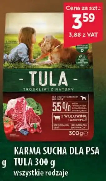Eurocash Cash & Carry KARMA SUCHA DLA PSA TULA 300 g oferta