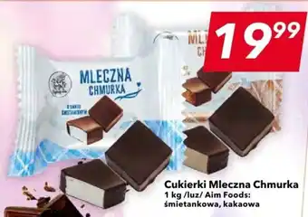 Lewiatan Aim Foods Cukierki Mleczna Chmurka 1kg oferta