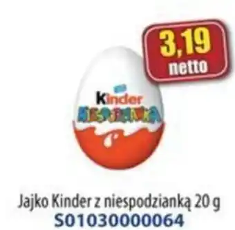 Jajko Kinder z niespodzianką 20 g