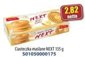 AT Ciasteczka maślane NEXT 135 g oferta