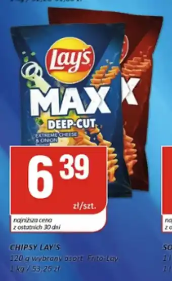 Chorten Frito Lay CHIPSY LAY'S 120 g oferta
