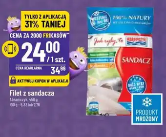 Polomarket Filet z sandacza Abramczyk, 450 g oferta