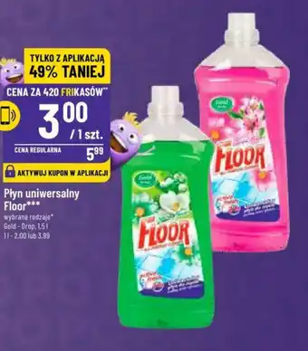 Polomarket Płyn uniwersalny Floor Gold - Drop, 1,5l oferta