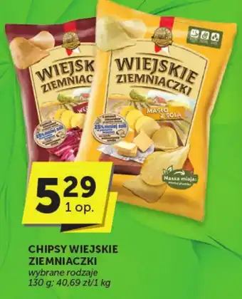 Groszek CHIPSY WIEJSKIE ZIEMNIACZKI 130 g oferta