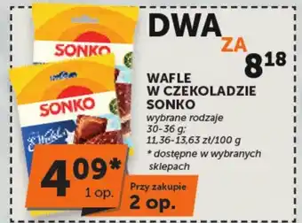 Groszek WAFLE W CZEKOLADZIE SONKO 30-36 g oferta