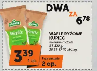 WAFLE RYŻOWE KUPIEC 84-120 g