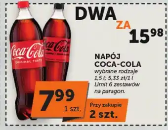 Groszek NAPÓJ COCA-COLA  1,5 l oferta