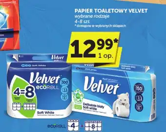 Groszek PAPIER TOALETOWY VELVET 4-8 szt. oferta