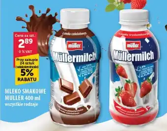 Eurocash MLEKO SMAKOWE MULLER 400 ml oferta