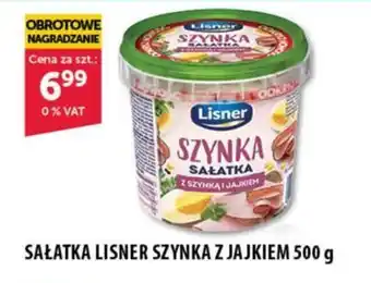 Eurocash SAŁATKA LISNER SZYNKA Z JAJKIEM 500 g oferta