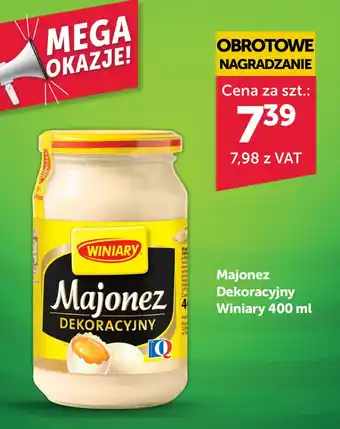 Eurocash Majonez Dekoracyjny Winiary 400 ml oferta
