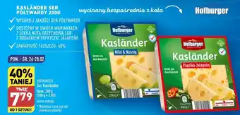 ALDI Ser Hofburger oferta