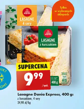 Biedronka Lasagne Dania Express oferta