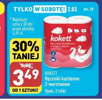 ALDI Ręcznik papierowy Kokett oferta