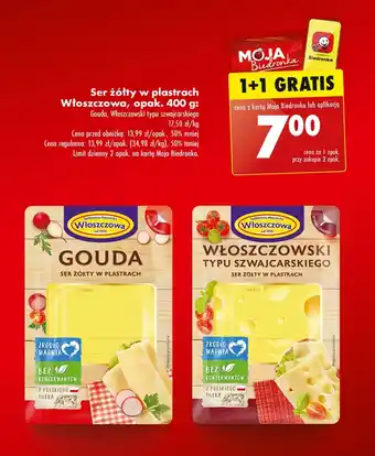 Biedronka Ser Włoszczowa oferta