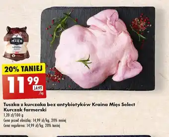Biedronka Tuszka z kurczaka Kraina Mięs oferta