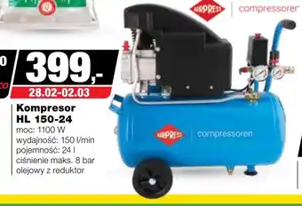 Bricomarche Kompresor olejowy Airpress oferta