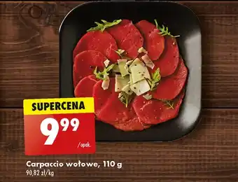 Biedronka Carpaccio wołowe oferta