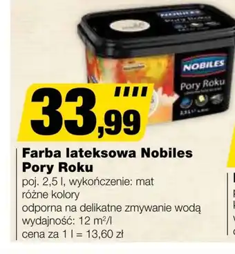 Bricomarche Farba lateksowa Nobiles oferta
