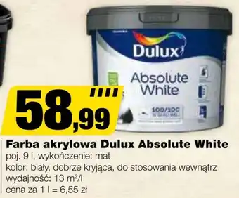 Bricomarche Farba akrylowa Dulux oferta