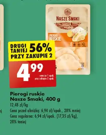 Biedronka Pierogi Nasze Smaki oferta