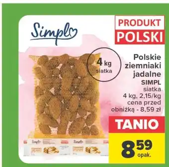 Carrefour Ziemniaki Simpl oferta