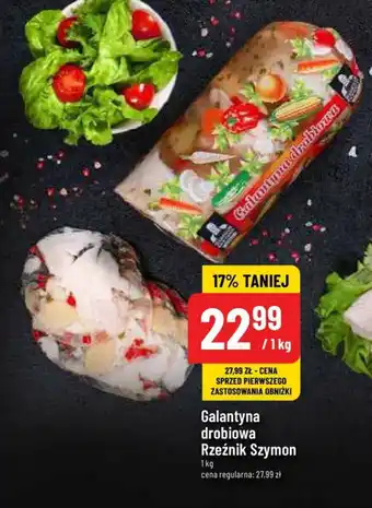 Polomarket Galantyna drobiowa Rzeźnik Szymon 1kg oferta