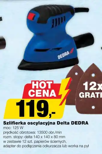 Bricomarche Szlifierka Dedra oferta