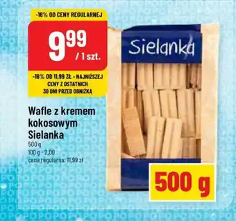 Polomarket Wafle z kremem kokosowym Sielanka 500 g oferta