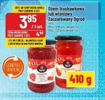 Polomarket Dżem truskawkowy lub wiśniowy Zaczarowany Ogród 410 g oferta