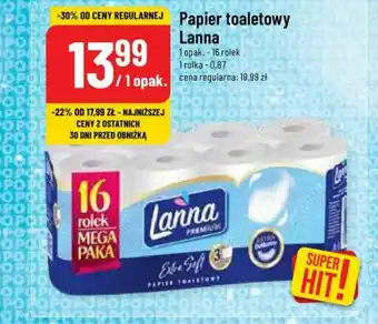 Polomarket Papier toaletowy Lanna 16 rolek oferta