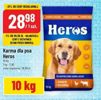Polomarket Karma dla psa Heros 10 kg oferta