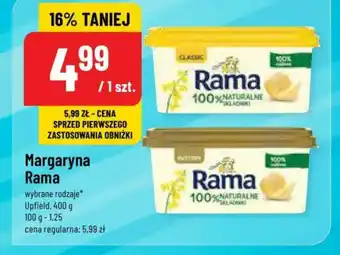 Polomarket Margaryna Rama Upfield, 400 g oferta