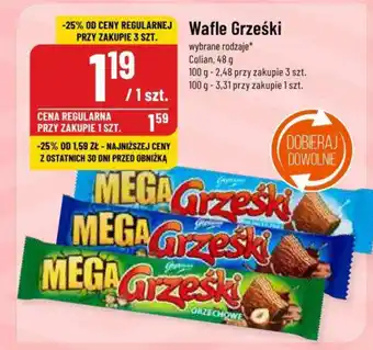 Polomarket Wafle Grześki Colian 48 g oferta