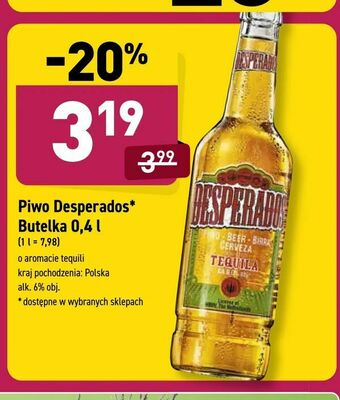 ALDI Piwo Desperados* oferta