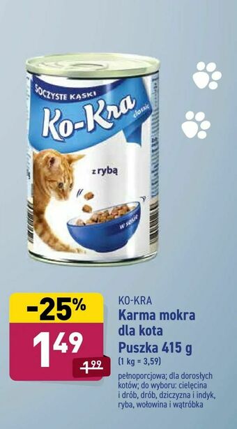 ALDI Karma mokra dla kota oferta