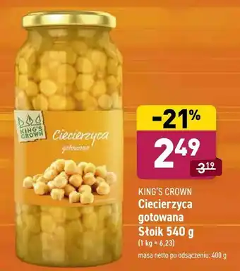 ALDI Ciecierzyca gotowana oferta