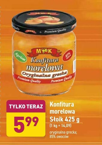 ALDI Konfitura morelowa oferta