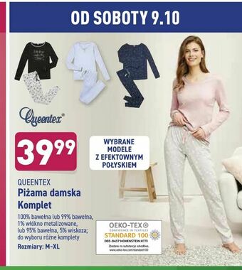 ALDI Piżama damska Komplet oferta