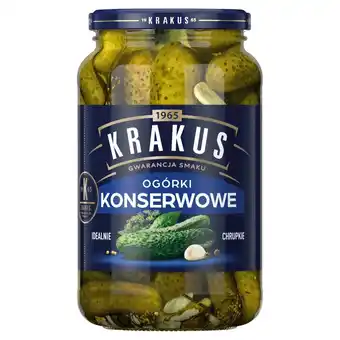 Topaz Krakus Ogórki konserwowe 920 g oferta