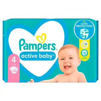 Dino Pampers Active Baby 4, 46 Pieluszek,9kg-14kg oferta
