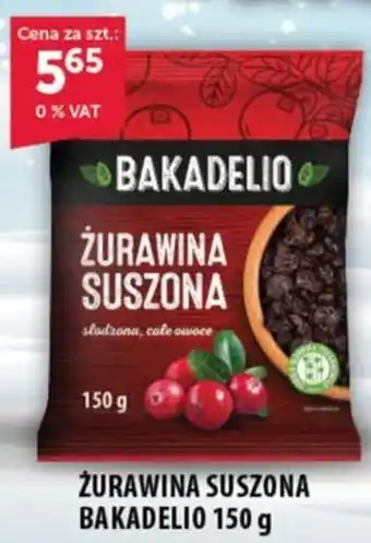 ŻURAWINA SUSZONA BAKADELIO 150 g