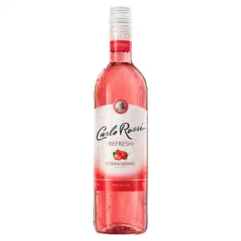 Delikatesy Centrum Carlo Rossi Refresh Strawberry Aromatyzowany napój na bazie wina 750 ml oferta