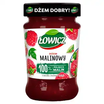 Delikatesy Centrum Łowicz Dżem malinowy o obniżonej zawartości cukrów 280 g oferta
