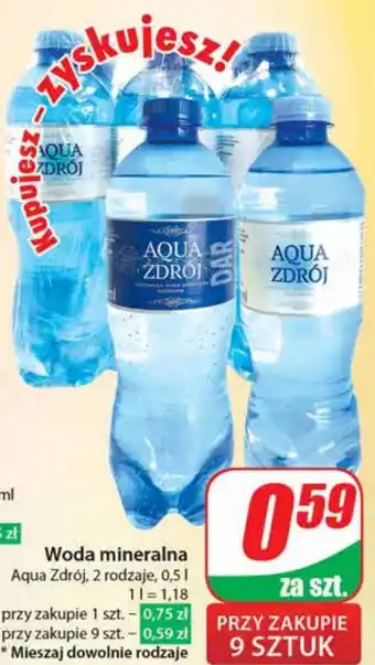 Dino Woda mineralna Aqua Zdrój oferta