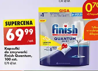 Biedronka Kapsułki do zmywarki Finish oferta