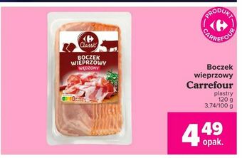 Carrefour Boczek wieprzowy oferta