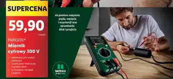 Lidl PARKSIDE Miernik cyfrowy 300 V oferta
