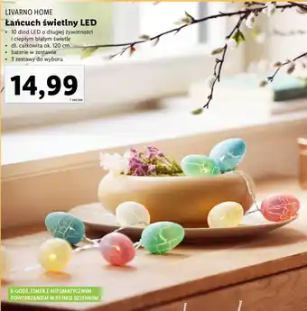 Lidl LIVARNO HOME Łańcuch świetlny LED oferta