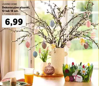 Lidl LIVARNO HOME Dekoracyjne pisanki, 12 lub 18 szt. oferta